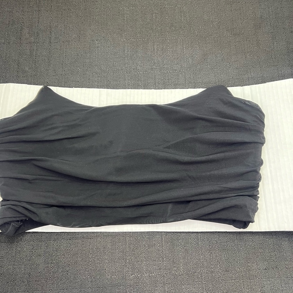 Kendall + Kylie Womens Black‎ Strapless top size XL TG